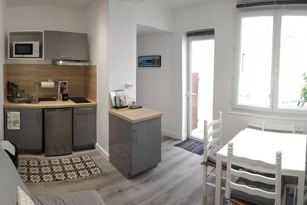 Apartamento Exceptionnel : Hypercentre Biarritz T2 Avec Patio Exterior foto