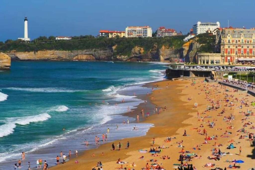 Apartamento Exceptionnel : Hypercentre Biarritz T2 Avec Patio Exterior foto